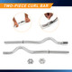 2-Piece Standard Super Curl Bar Marcy SCB-248 - Infographic - Two-Piece Curl Bar