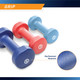 3-Pair Neoprene Dumbbell Set with Case  Marcy NDS-21.1 - Infographic - Grip Texture