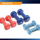3-Pair Neoprene Dumbbell Set with Case  Marcy NDS-21.1 - Infographic - Weights
