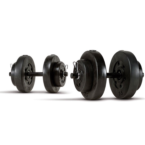 40 lbs Vinyl Dumbbell Weight Set by Marcy will complete your home gym