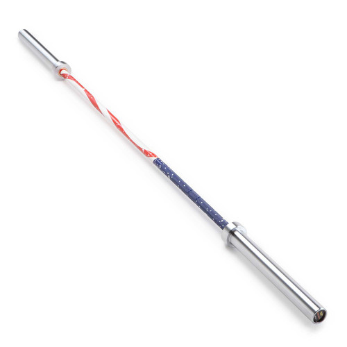 45lb Olympic Barbell SteelBody - STB-1909FG - USA Red White Blue