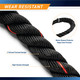 9 M (30 ft) Battle Ropes 38mm (1.5 Inch) Diamater Heavy Exercise Rope  ProIron PRO-ZS01-1 - Infographic - Wear Resistant