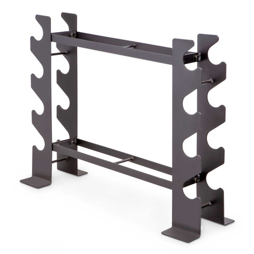 Compact Dumbbell Rack DBR-56 by Marcy has a slim design to save space.