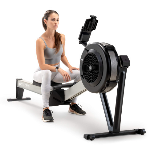 Deluxe Rowing Machine with Adjustable Air Resistance - NS-7874RW  California Fitness Products - with Model