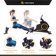 Foldable Magnetic Rowing Machine with Bluetooth  Circuit Fitness AMZ-986RW-BT - Durable Mould Injected Design