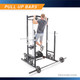 The Marcy Cage Home Gym MWM-7041 comes with pull up bars for an upper body workout 