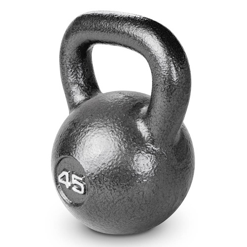 45 lbs. Hammertone Kettle Bell to optimize your HIIT conditioning workout!