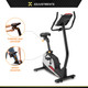 Magnetic Upright Exercise Bike with 15 Workout Presets  Circuit Fitness AMZ-594U - Adjustable Seat