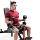 marcy adjustable olympic weight bench MWB-4811 dumbell press