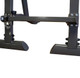 The Marcy Adjustable Squat Rack MWB-70100 is built to last with sturdy steel