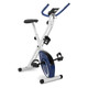 Marcy Foldable Upright Exercise Bike with Adjustable Resistance in Multiple Colors - NS-5926B - Product Shot - Navy Blue