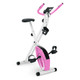 Marcy Foldable Upright Exercise Bike with Adjustable Resistance in Multiple Colors - NS-5926B - Product Shot - Pink