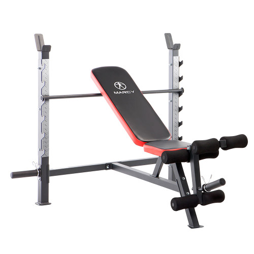 Marcy Multi-Position Olympic Bench MWB-5146 with model