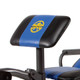 The Marcy Standard Bench w/ 80 lb. Weight Set MWB-36780B includes an adjustable preacher curl pad