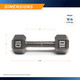 Marcy 10lb Hex Dumbbell IV-2010 - Infographic - Multiple Weight Options