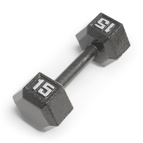 Marcy 15lb Hex Dumbbell  IV-2015  - 1