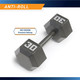 Marcy 30lb Hex Dumbbell IV-2030 - Infographic - Dimensions
