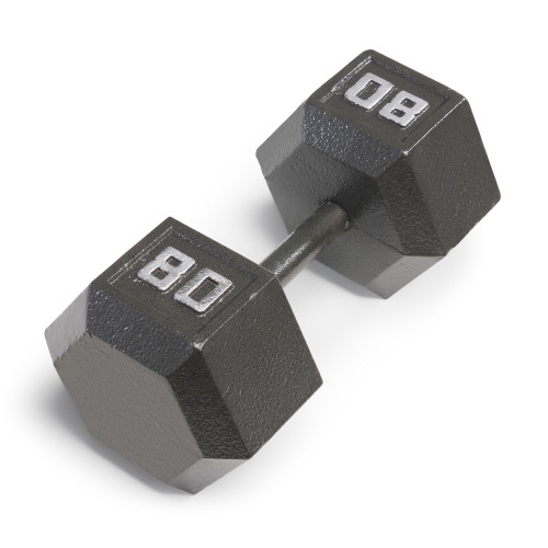 Marcy 80lb Hex Dumbbell  IV-2080 - 1