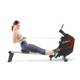 marcy foldable magnetic rowing machine  -NS-6002RE in use by model