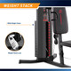 The Marcy 150 lb Stack Home Gym MWM-990