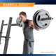 Marcy Olympic Weight Bench MD-857 - Infographic - Barbell Squat