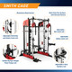 Marcy Pro Deluxe Smith Cage Home Gym System – SM-7553 - Infographic - Smith Cage