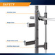 The Marcy Smith Machine SM-4008 - Safety - Bar catches, safety catches, and smith bar
