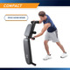 Best Workout Multi-Utility Weight Bench SB-10115 compact design is a space spacing benefit 