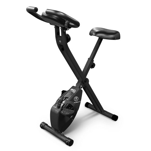 The Marcy Foldable Bike NS-654 in Black is a convenient low-impact method of getting an intense cardio workout