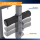 Roman Chair, Hyper Extension Bench  Marcy JD-3.1 - Infographic - Adjustable Leg Anchor