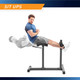 Roman Chair, Hyper Extension Bench  Marcy JD-3.1 - Infographic - Sit Ups