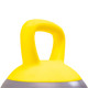 Soft Kettlebell 16lbs filled with Iron Sand, Non-Slip Handle, Kettle Weight for Exercise Workouts PRO-HL16L  ProIron - Handle