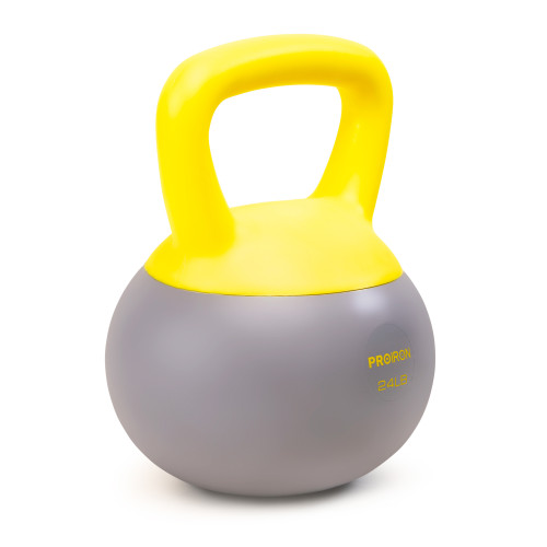Soft Kettlebell 24lbs filled with Iron Sand, Non-Slip Handle, Kettle Weight for Exercise Workouts PRO-HL24L   ProIron
