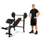 Model with the Standard Bench with 80lbs Weight Set MKB-2081