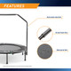 The Cardio Trampoline Trainer ASG-40 by Marcy - Waterproof-and-Hand-Grip