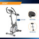 The Magnetic Upright Bike NS-40504U by Marcy has an adjustable seat