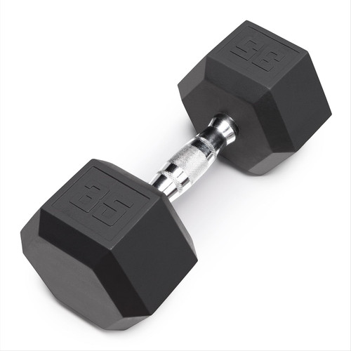The Marcy 35 LB. Rubber Hex Dumbbell RHDB-035 is the best free weight for your high intensity interval body building training