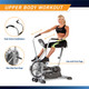 The Marcy AIR-1 Deluxe Fan has dual action handlebars that allow for a in depth upper body workout
