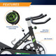 The Marcy Revolution Cycle XJ-3220 - Adjustable Resistance - Quick Stop - Flywheel