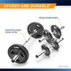 The Olympic Curl Bar ODC-21 is sturdy and durable.