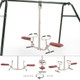 Tilt-A-Swing Swings Forward Backward Sideways 360 Gym Dandy GD-6662 Spins Around