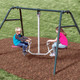 Tilt-A-Swing Swings Forward Backward Sideways 360 Gym Dandy GD-6662 with Kids-1