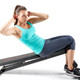 The MKB-211 Utility Weight Bench in use - declined sit ups