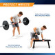 Weight Lifting Straps to Improve Grip (Pair)  ProIron PRO-ZLD01-1 - Infographic - Protects Wrists