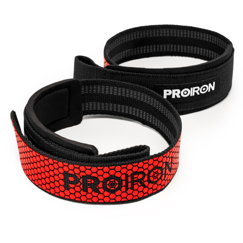 Weight Lifting Straps to Improve Grip (Pair)  ProIron PRO-ZLD01 in a Loop